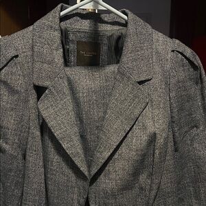 The Limited Women's dark denim Blazer and matching Skirt Suit Set